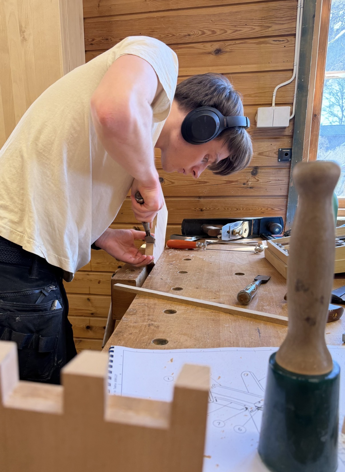 Et år med hendene i arbeid